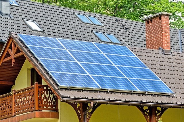 solar panels for power